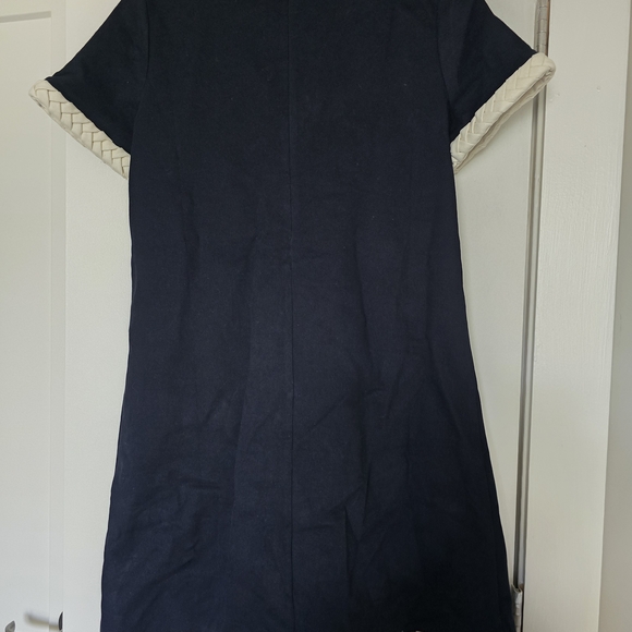 Tuckernuck Midnight Blue Dress with Ivory Details - Picture 3 of 3